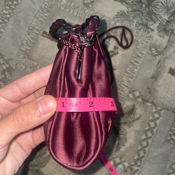 LUX🍷clutch bag wristlet shoulder bag evening bag wedding bag vintage formal bag - Picture 8 of 13